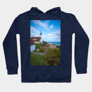 Portland Head Light Maine Hoodie